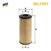 WL7507 Olejový filtr WIX FILTERS