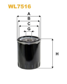 WL7516 Olejový filtr WIX FILTERS