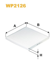 WP2126 Filtr, vzduch v interiéru WIX FILTERS
