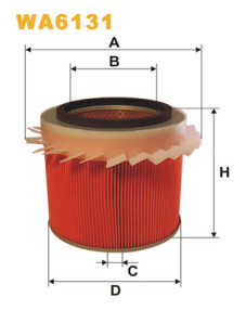 WA6131 Vzduchový filtr WIX FILTERS