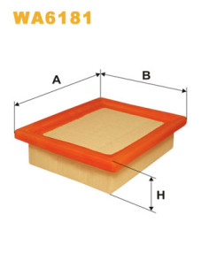 WA6181 Vzduchový filtr WIX FILTERS