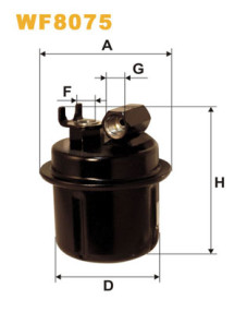 WF8075 Palivový filtr WIX FILTERS