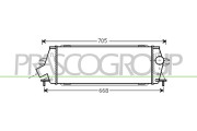 DS952N001 Chladič turba PrascoSelection PRASCO