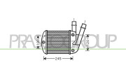 FT122N001 Chladič turba PrascoSelection PRASCO