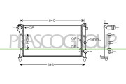 FT122R007 Chladič, chlazení motoru PrascoSelection PRASCO