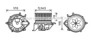 BW8458 Elektromotor, vnitřní ventilátor PRASCO