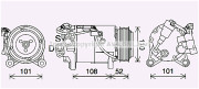 BWK567 Kompresor, klimatizace PRASCO