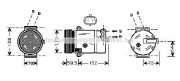 OLAK318 Kompresor, klimatizace PRASCO