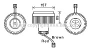 VO8177 Elektromotor, vnitřní ventilátor PRASCO