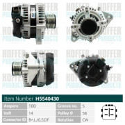 H5540430 generátor HOFFER