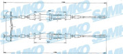 C1347B Tažné lanko, parkovací brzda SAMKO