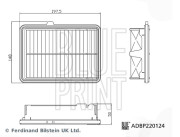 ADBP220124 Vzduchový filtr BLUE PRINT