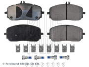 ADBP420081 Sada brzdových destiček, kotoučová brzda BLUE PRINT