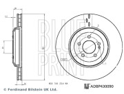 ADBP430090 Brzdový kotouč BLUE PRINT