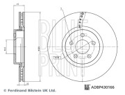 ADBP430166 Brzdový kotouč BLUE PRINT