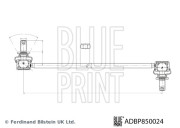 ADBP850024 Tyč/vzpěra, stabilizátor BLUE PRINT