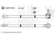 ADBP870093 Hlava příčného táhla řízení BLUE PRINT