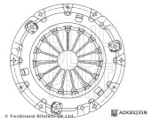 ADK83235N Přítlačný talíř BLUE PRINT