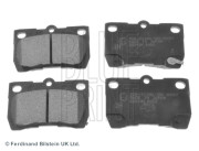 ADT342178 Sada brzdových destiček, kotoučová brzda BLUE PRINT