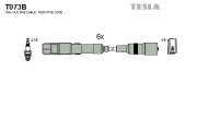 T073B Sada kabelů pro zapalování alternative TESLA