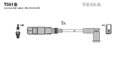 T081B Sada kabelů pro zapalování alternative TESLA