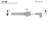 T110B Sada kabelů pro zapalování TESLA