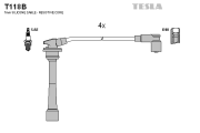 T118B Sada kabelů pro zapalování TESLA