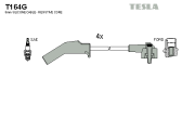 T164G Sada kabelů pro zapalování TESLA