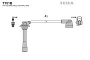 T181B Sada kabelů pro zapalování TESLA