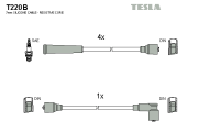 T220B Sada kabelů pro zapalování TESLA