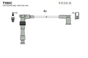 T289C Sada kabelů pro zapalování original TESLA