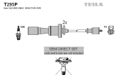 T295P Sada kabelů pro zapalování TESLA