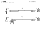 T304B Sada kabelů pro zapalování TESLA