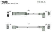 T328B Sada kabelů pro zapalování TESLA