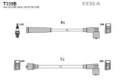 T339B Sada kabelů pro zapalování TESLA