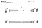 T359S Sada kabelů pro zapalování TESLA