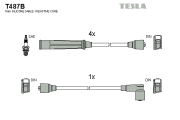 T487B Sada kabelů pro zapalování TESLA