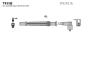 T495B Sada kabelů pro zapalování TESLA