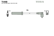 T498B Sada kabelů pro zapalování TESLA