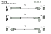 T667B Sada kabelů pro zapalování TESLA