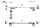 T714C Sada kabelů pro zapalování original TESLA