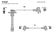 T793P Sada kabelů pro zapalování TESLA