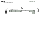 T803C Sada kabelů pro zapalování original TESLA