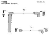 T834B Sada kabelů pro zapalování TESLA