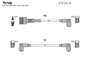 T878B Sada kabelů pro zapalování TESLA