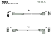 T908B Sada kabelů pro zapalování TESLA