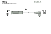 T921B Sada kabelů pro zapalování TESLA