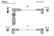 T941C Sada kabelů pro zapalování original TESLA