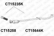 CT15235K Katalyzátor VENEPORTE