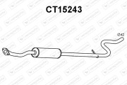 CT15243 Predni tlumic vyfuku VENEPORTE